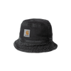 Carhartt WIP Garrison Bucket Hat - Black