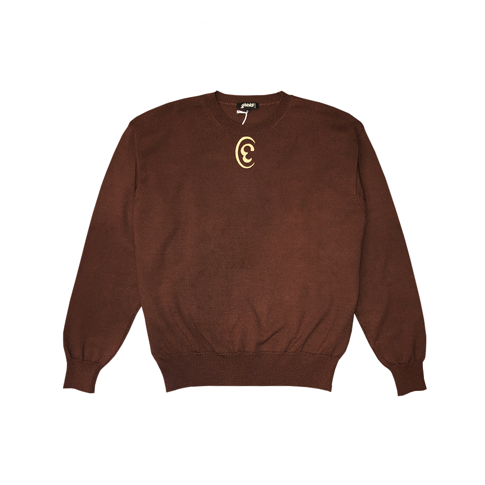 3SIXTY Heart sweater - Brown