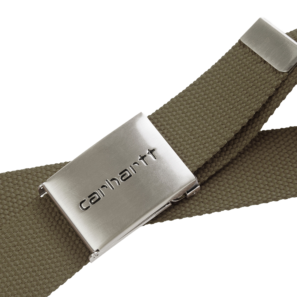 Carhartt WIP Clip Belt Chrome - Purple