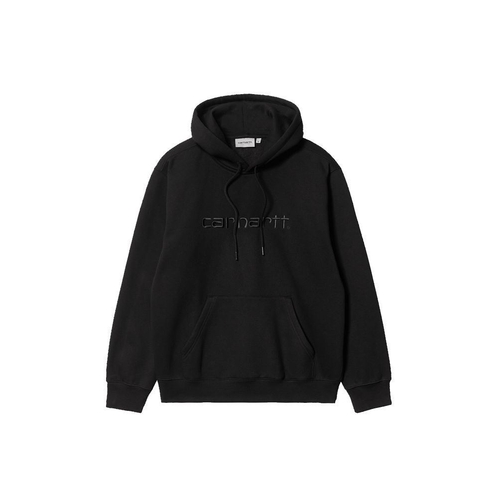 Carhartt WIP Hooded Carhartt Sweat - Black/Black