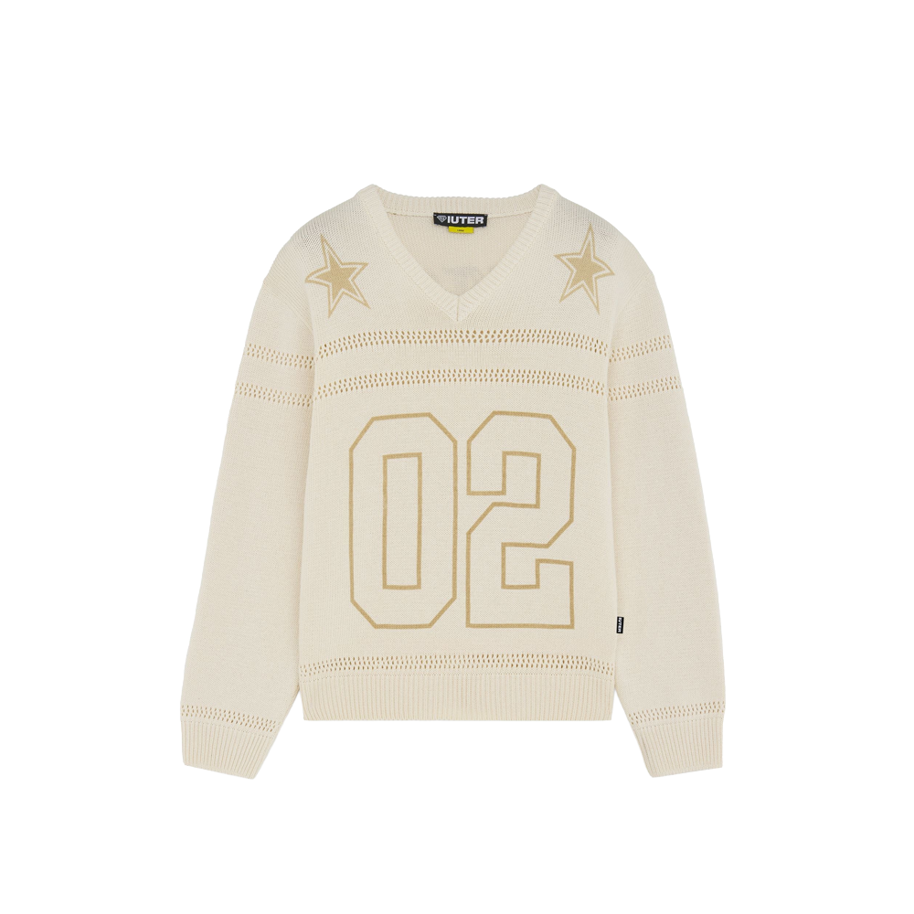 Iuter Stars Football Sweater - Ivory