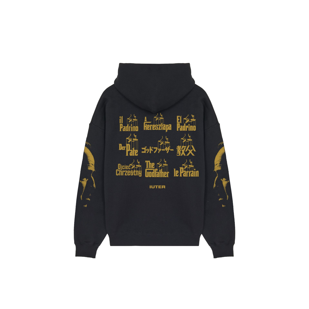 Iuter The Godfather worldwide Hoodie - Black