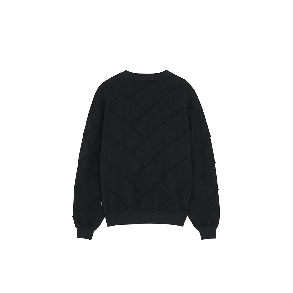 Iuter Parquet Crewneck - Black