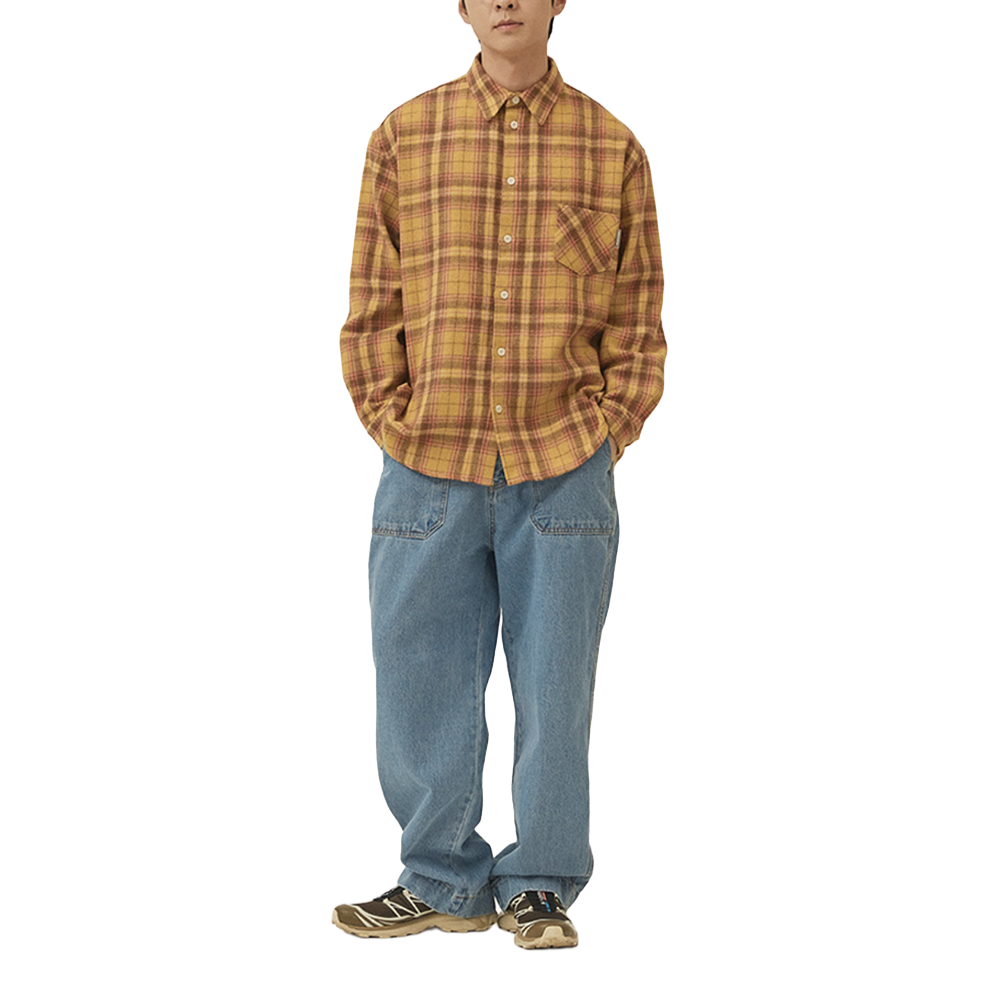Kappy Country check shirt - yellow