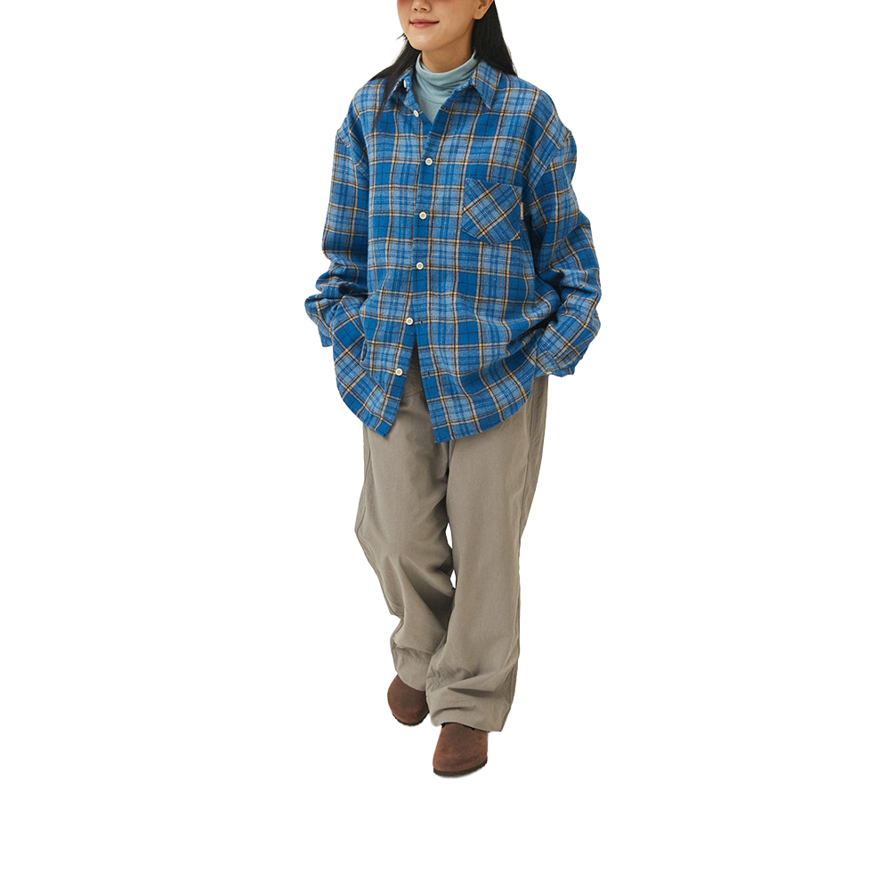 Kappy Country check shirt - Blue