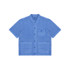 Kappy Pigment half shirts jacket - Blue