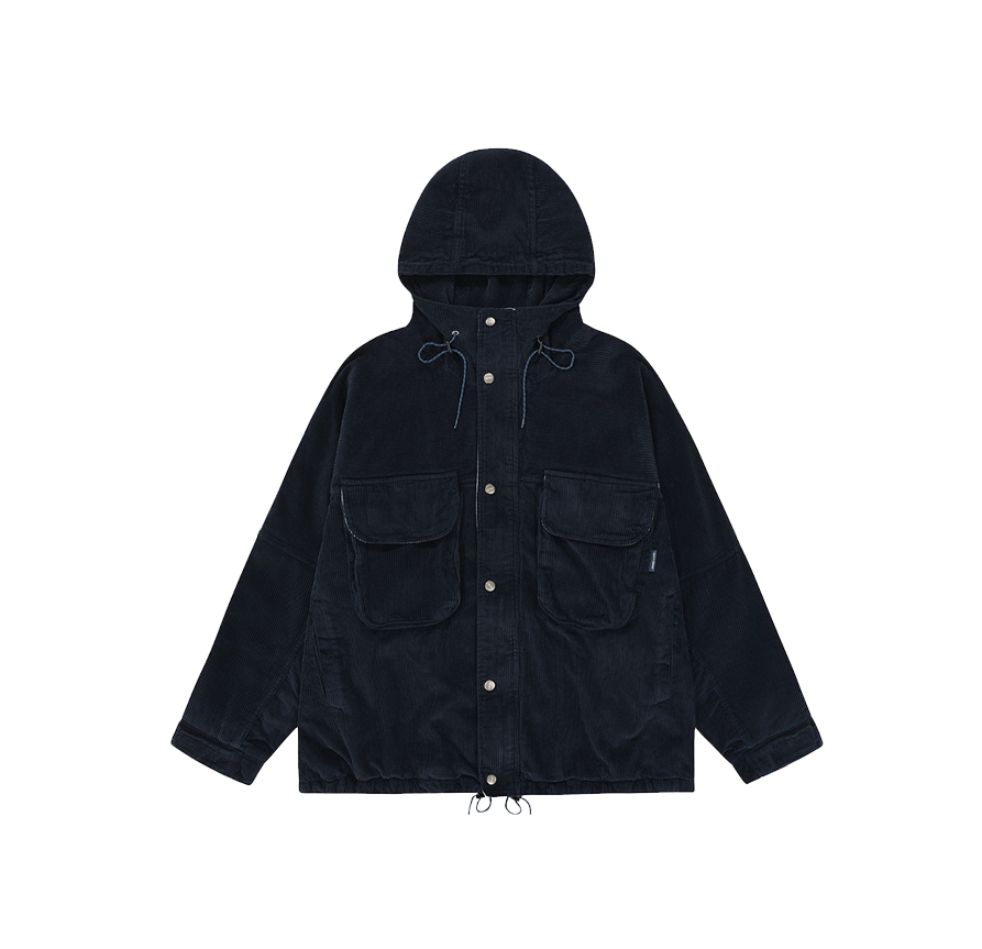 Kappy Corduroy Mountain jacket - Navy