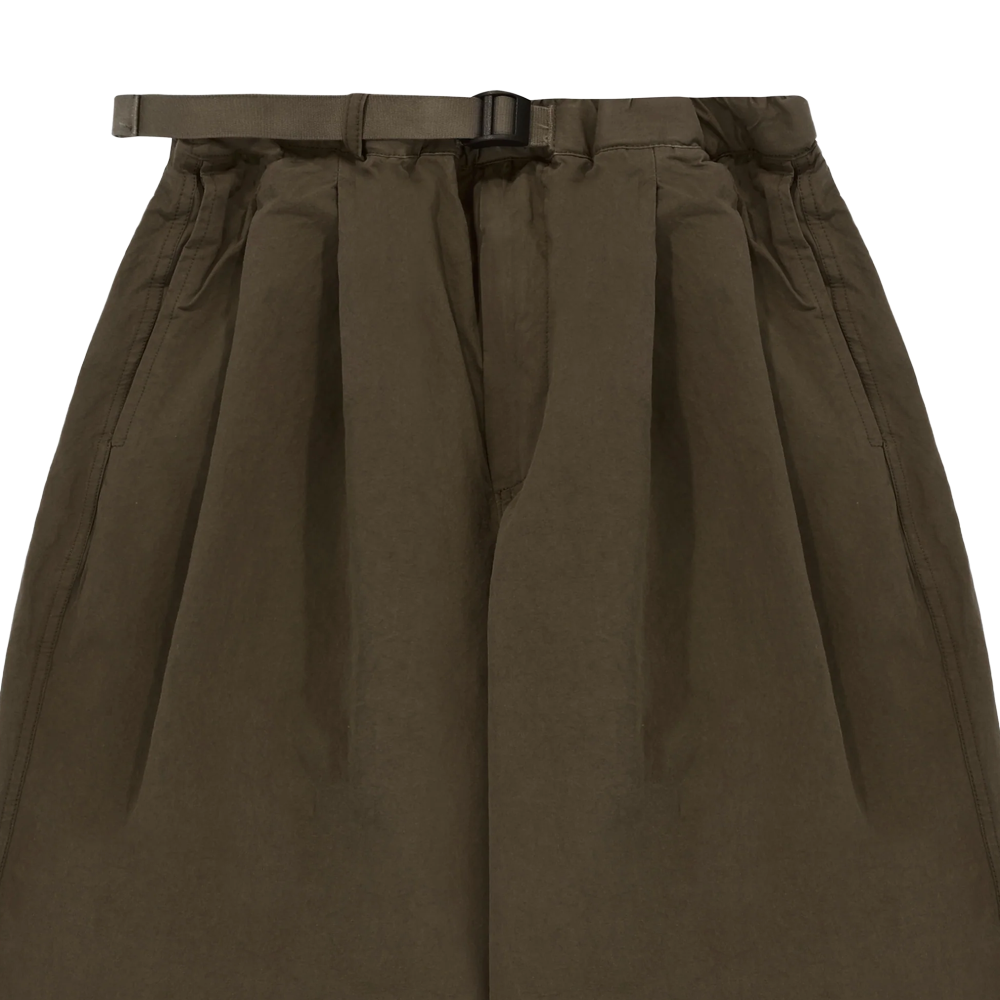 Kappy Two Tuck Wide Pant - Brown