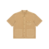 Kappy Pigment half shirts jacket - Beige