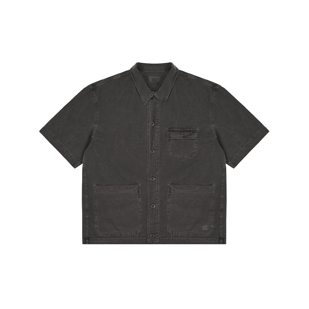 Kappy Pigment half shirts jacket - Blue