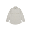 Kappy Stripe Pocket Work shirt - Ivory