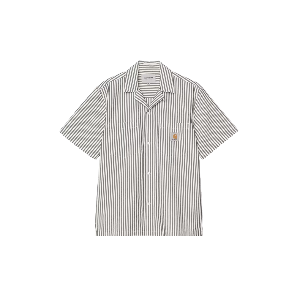 Carhartt WIP S/S Leavel Shirt - Black / Wax