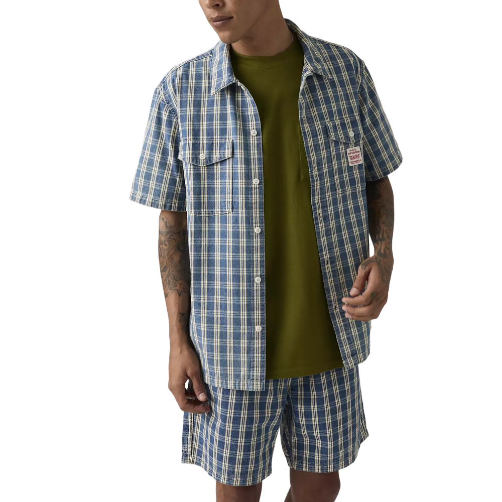 Levi's SS Worker Shirt - Summer check