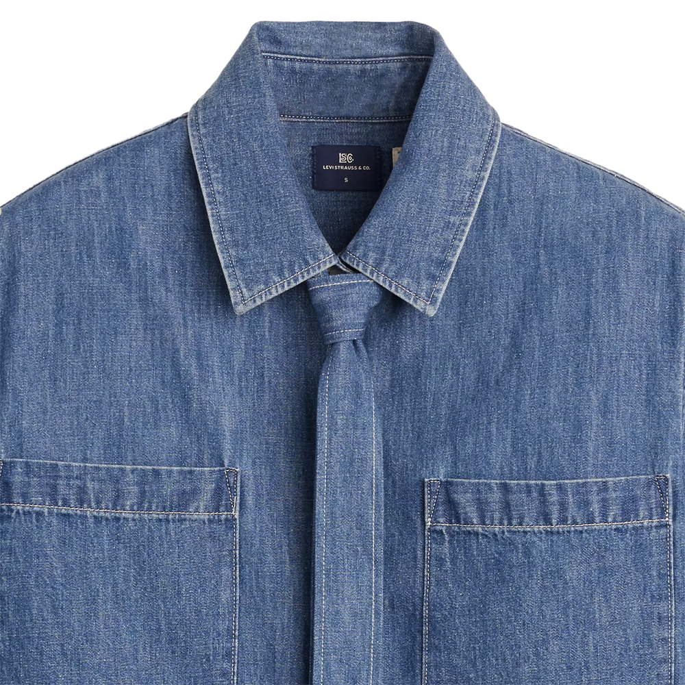 Levi's SS cafe top - Everyday blues blu