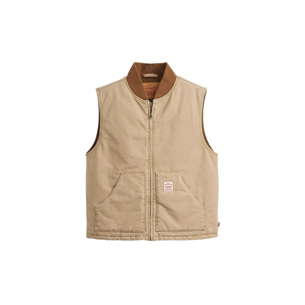 Levi's Sansome Gilet - Tiger'S Eye - Beige