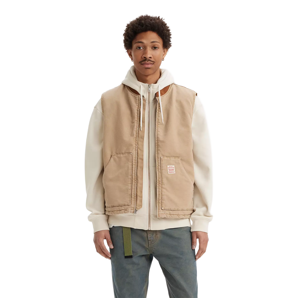 Levi's Sansome Gilet - Tiger'S Eye - Beige