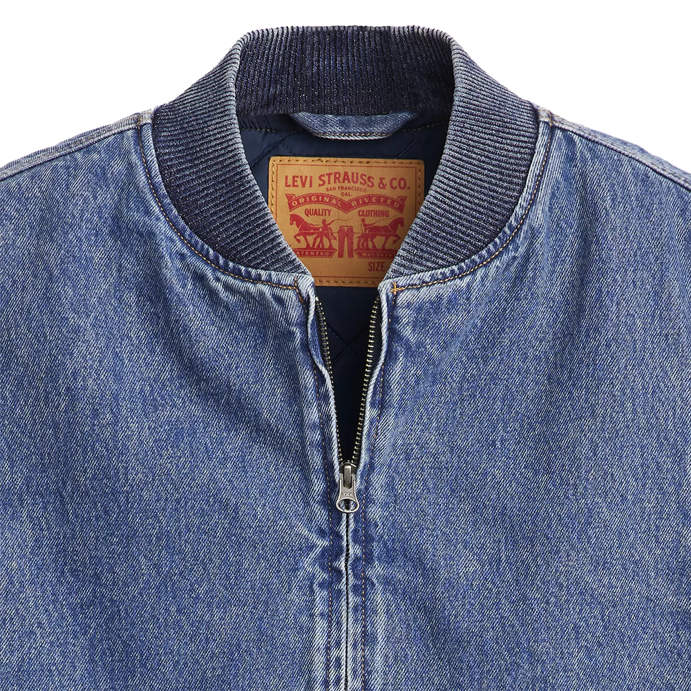 Levi's Sansome Gilet - Tiger'S Eye - Get Involved T - Blu