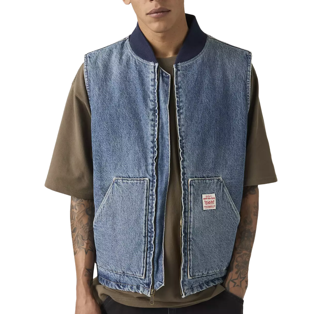 Levi's Sansome vest - Sunburnt Blu