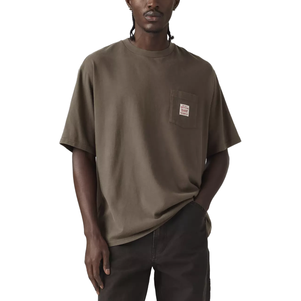 Levi's SS Workwear Tee - Stone fudge
