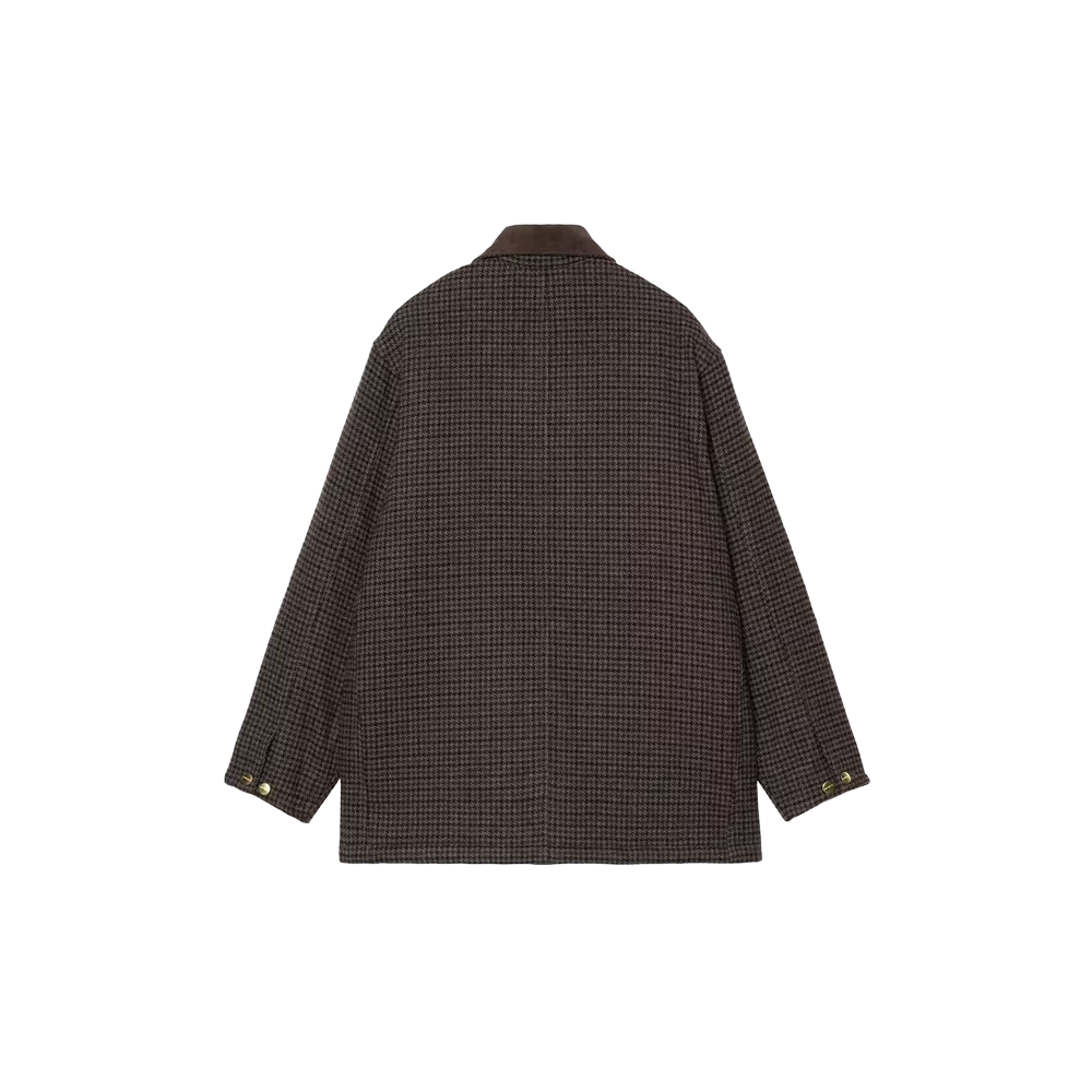 Carhartt WIP Lowis Chore Coat - Lowis Houndstooth, Vitola Heather