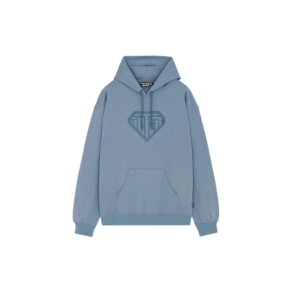 Iuter Logo Hoodie - Country Blue