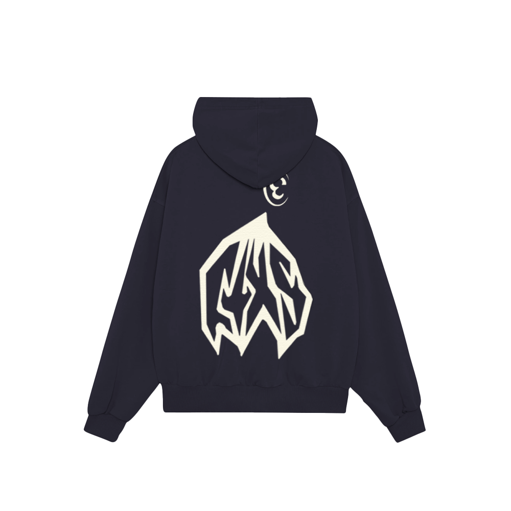 3SIXTY logo Hoodie - Dark Navy