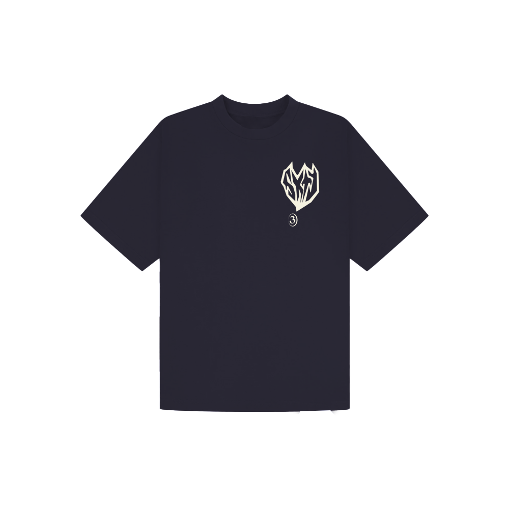 3Sixty Logo Tee - Dark Navy