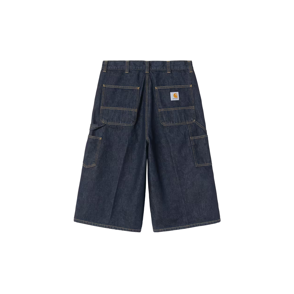 Carhartt WIP OG Double Knee Short (Long) - Blue (Rinsed)
