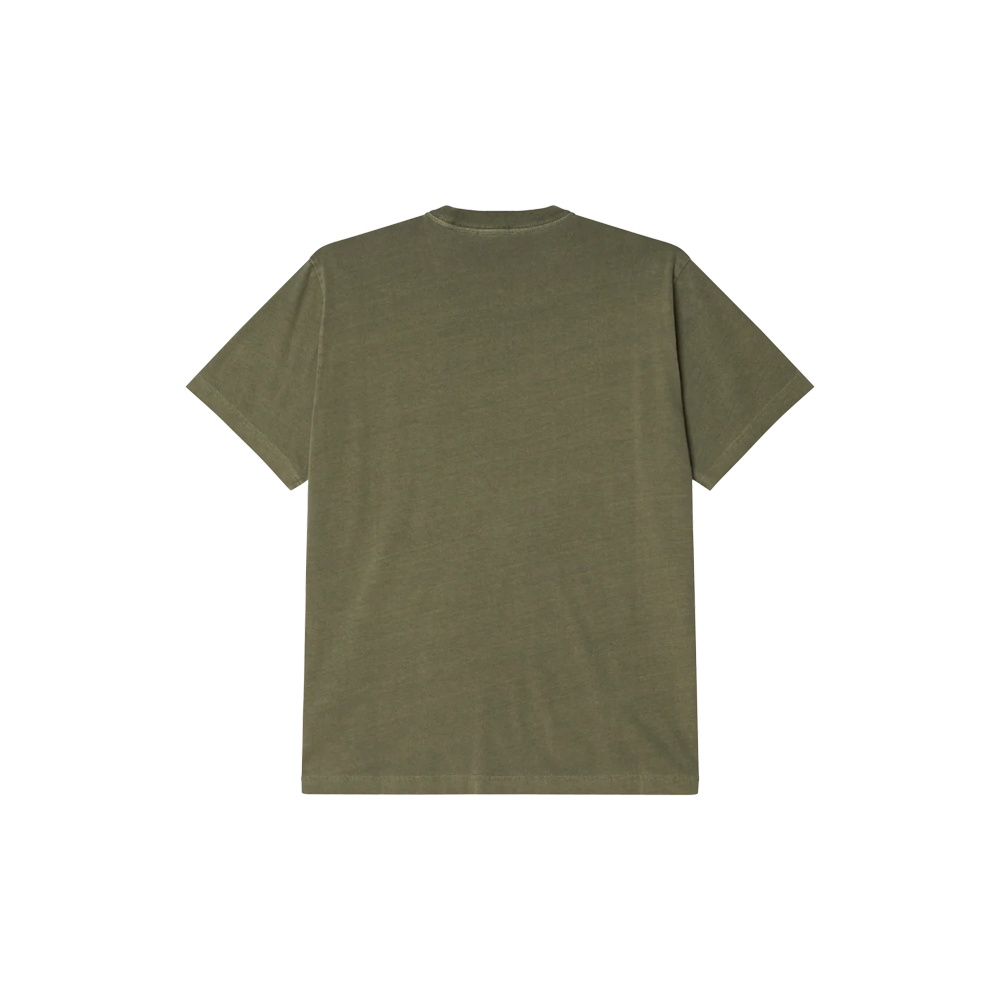 Obey Lowercase Pig. T-Shirt - Pig. Deep lichen green