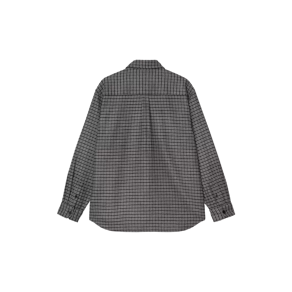 Carhartt WIP L/S Lowis Shirt - Grey Heather