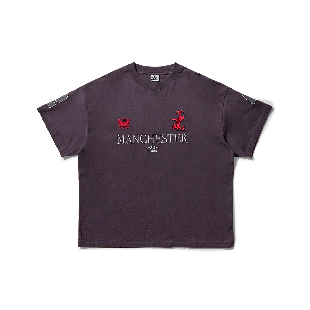 Umbro Manc T-shirt - Dark Purple