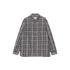 Carhartt WIP L/S Mandlik Shirt - Dark Navy