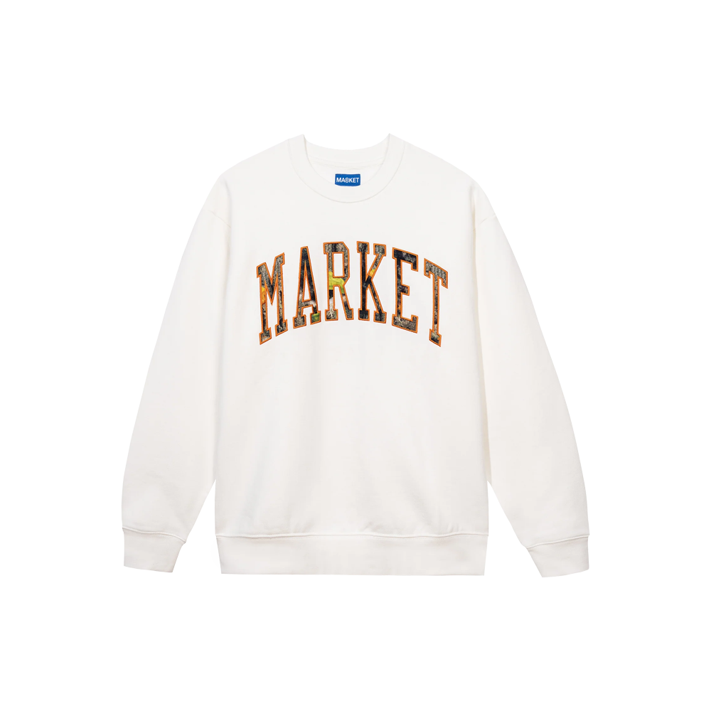 Market Arc crewneck sweater - Fauxtree