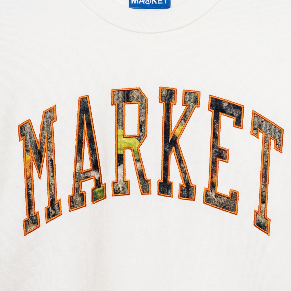 Market Arc crewneck sweater - Fauxtree