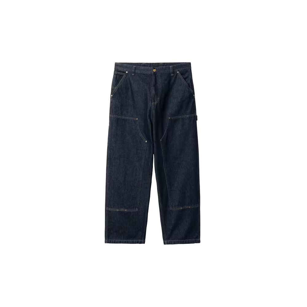 Carhartt WIP Nash Double Knee Pant - Blue Rinsed