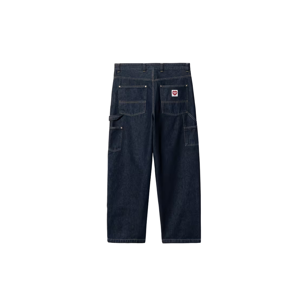 Carhartt WIP Nash Double Knee Pant - Blue Rinsed