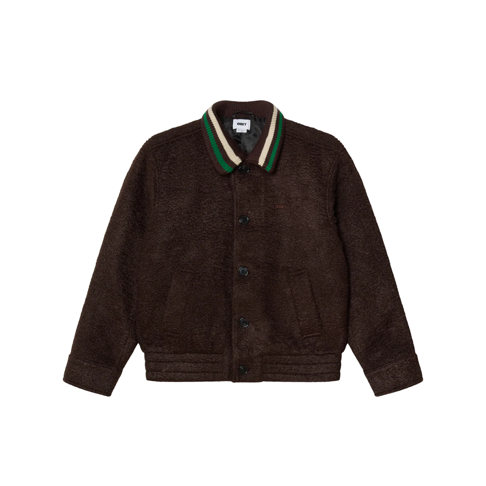 Obey Arden blouson jacket - Java Brown