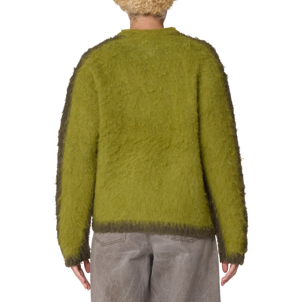 Obey Aura Crew Sweater - Lime