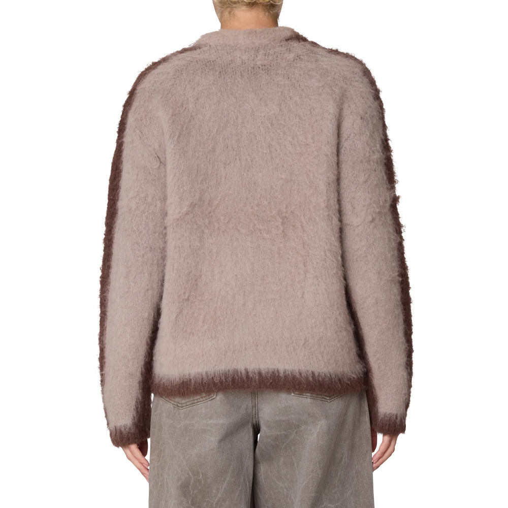 Obey Aura Crew Sweater - Taupe