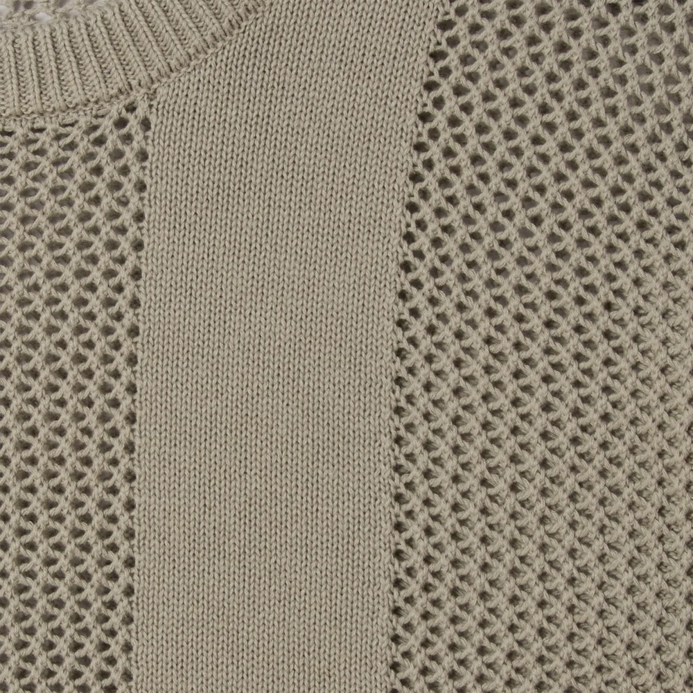 Obey Crochet sweater - London Fog