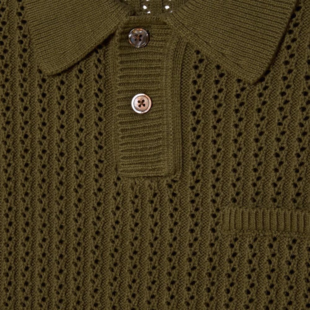 Obey Duane Polo Shirt - Tea Leaf
