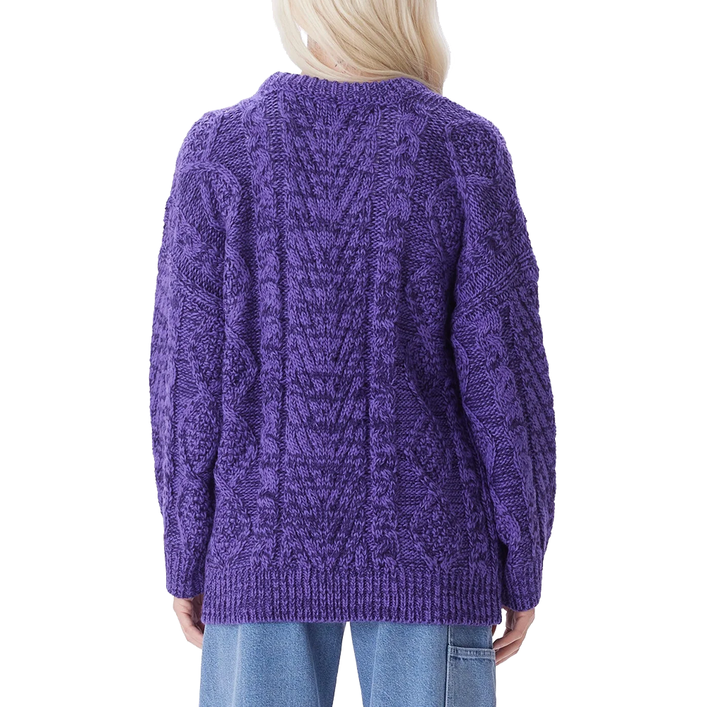 Obey Flora Sweater - Passion Fruit