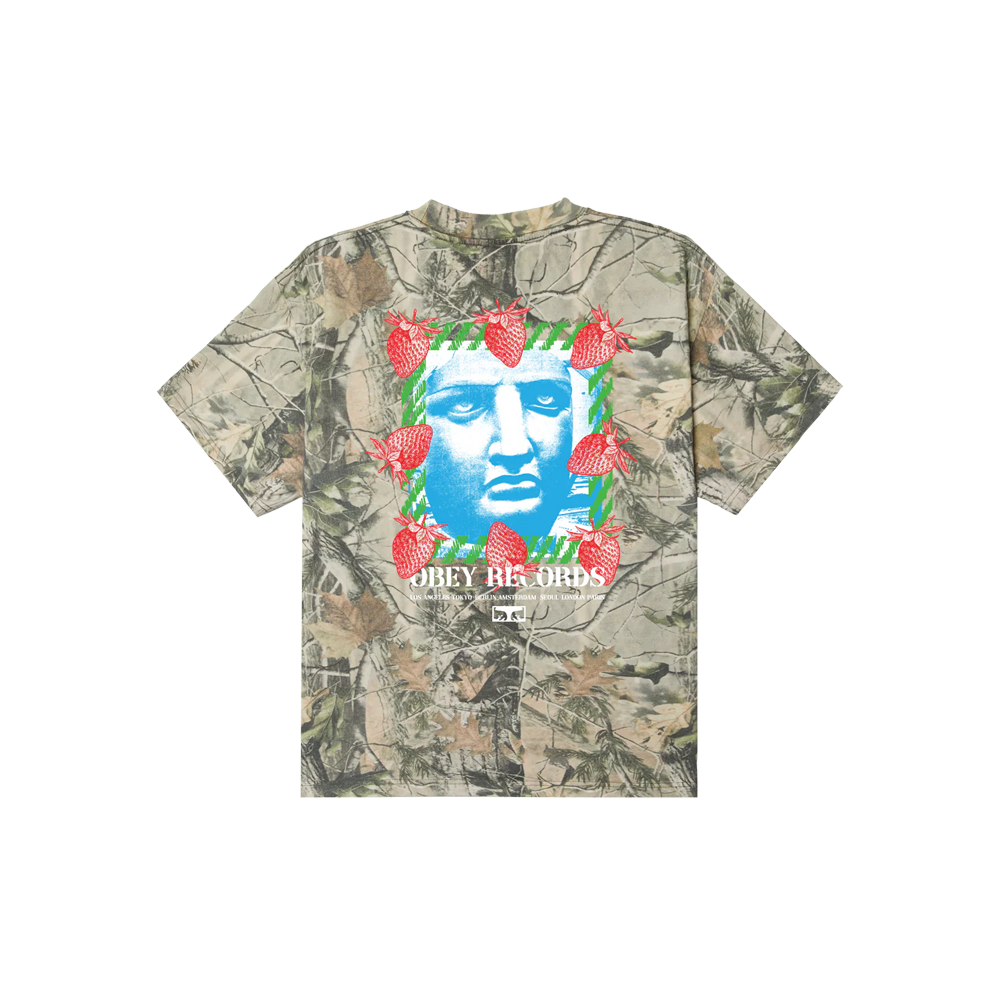 Obey Garden Tee - Camo Leaf
