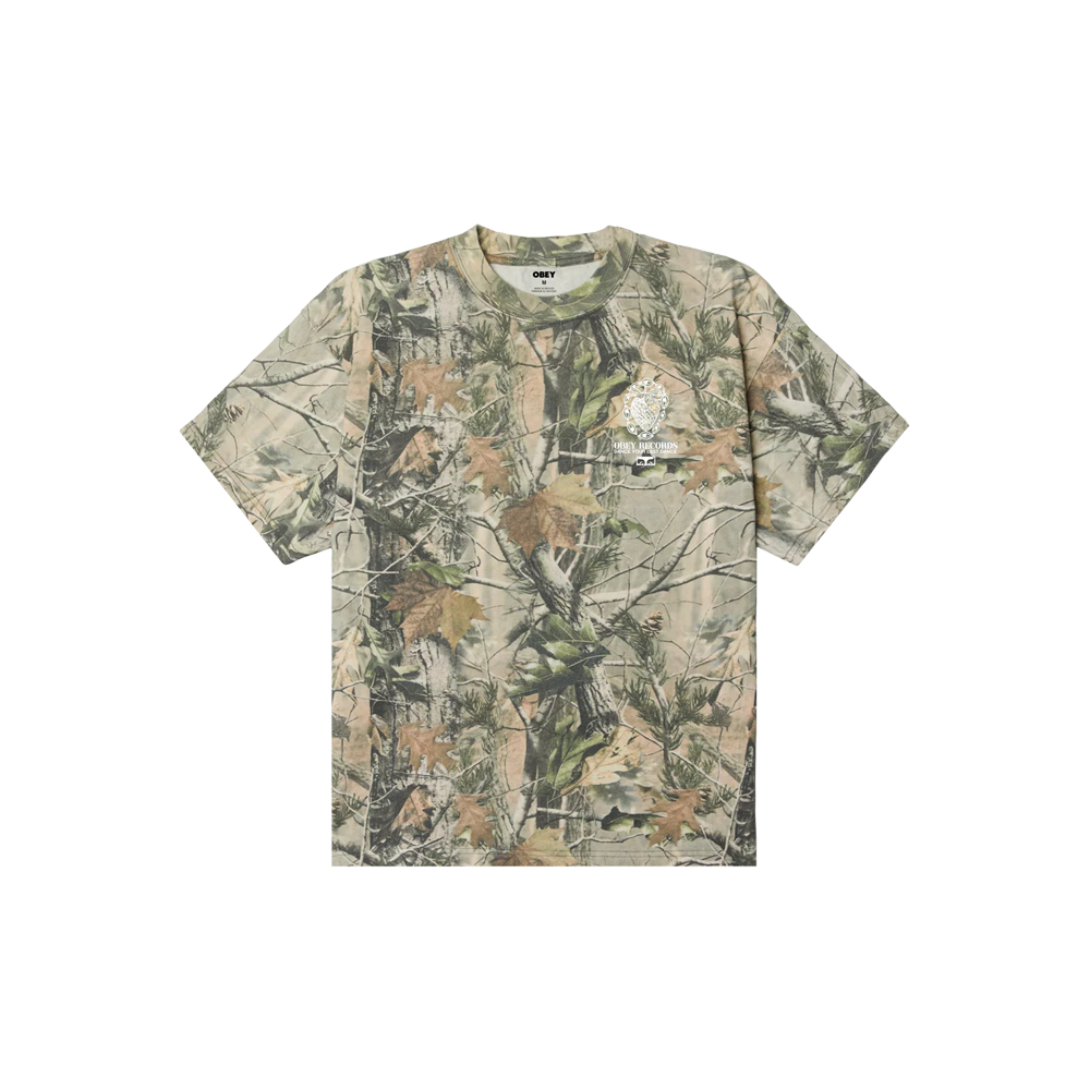 Obey Garden Tee - Camo Leaf