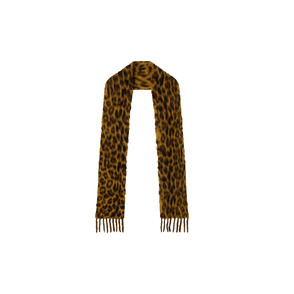 Obey Leopard Scarf
