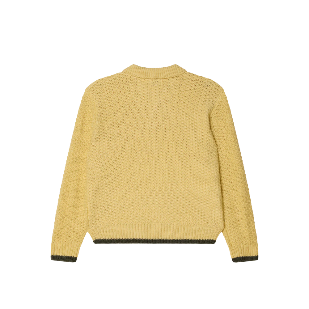Obey Loreto polo Sweater - Straw multi