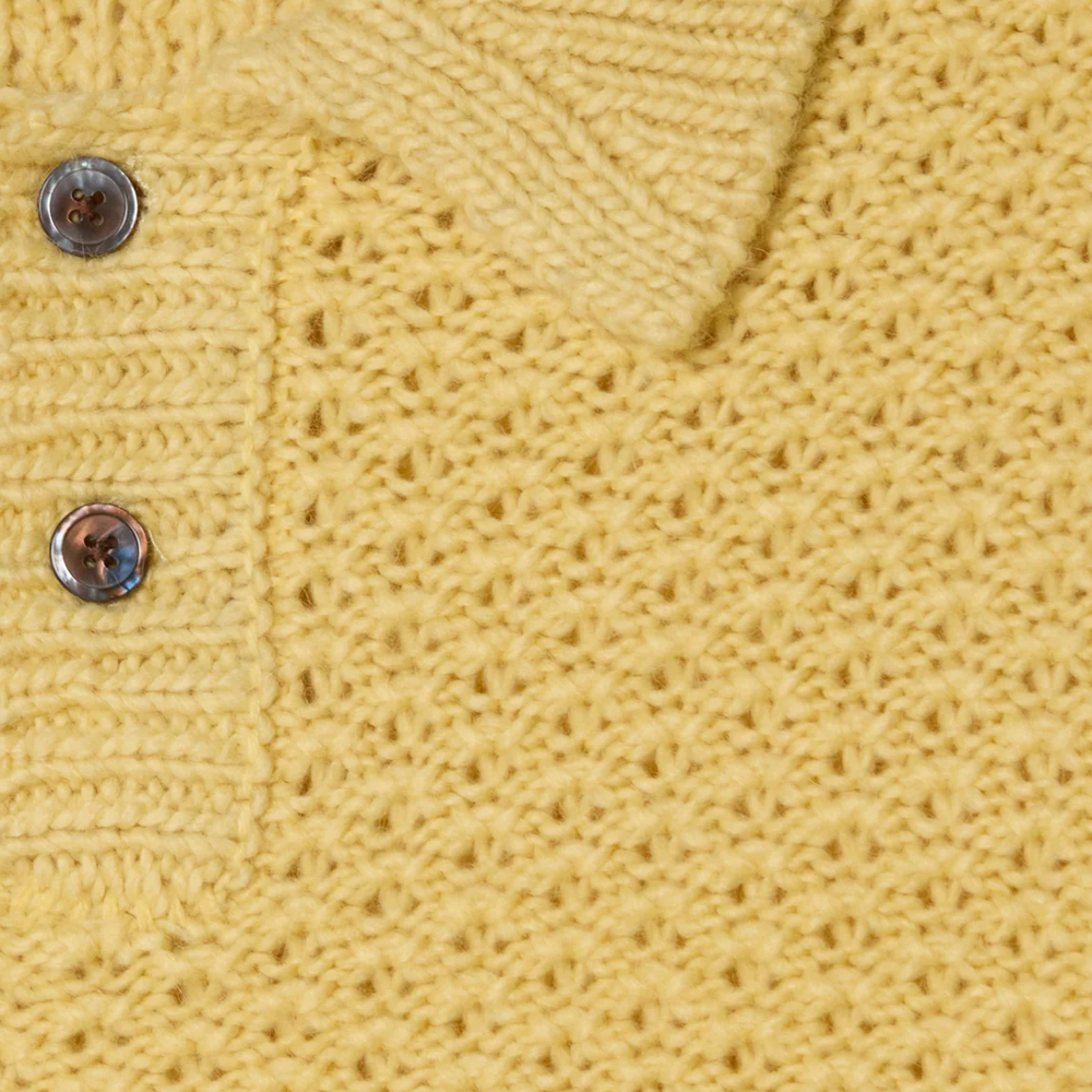 Obey Loreto polo Sweater - Straw multi