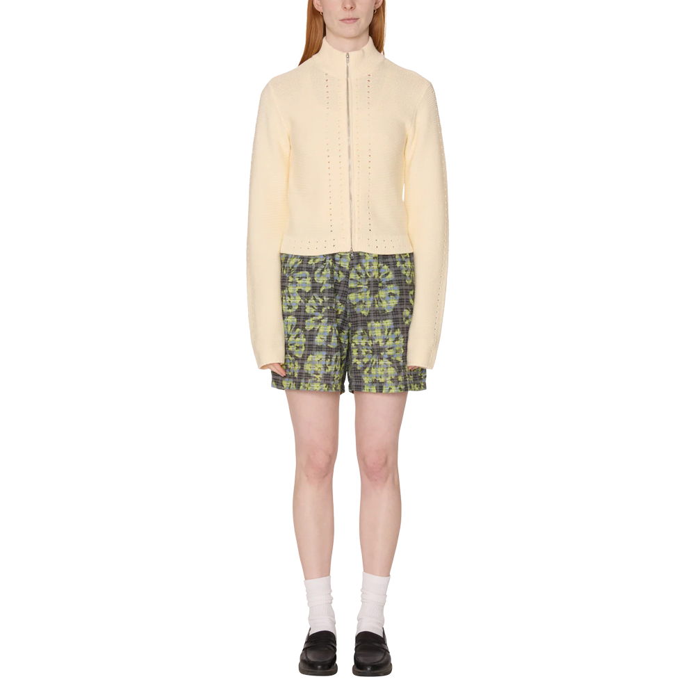 Obey Meredith moch zip sweater - Bone