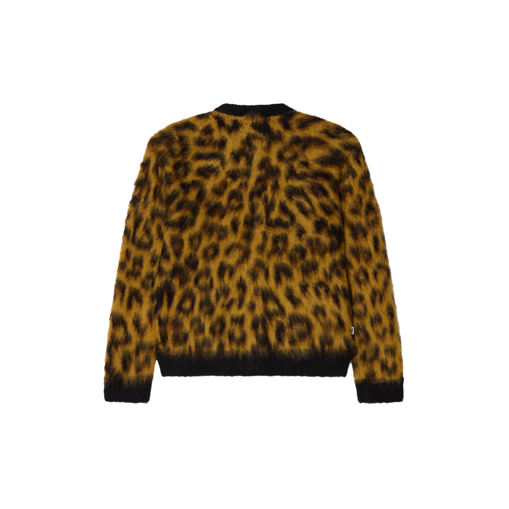 Obey Patron Cardigan - Leopard