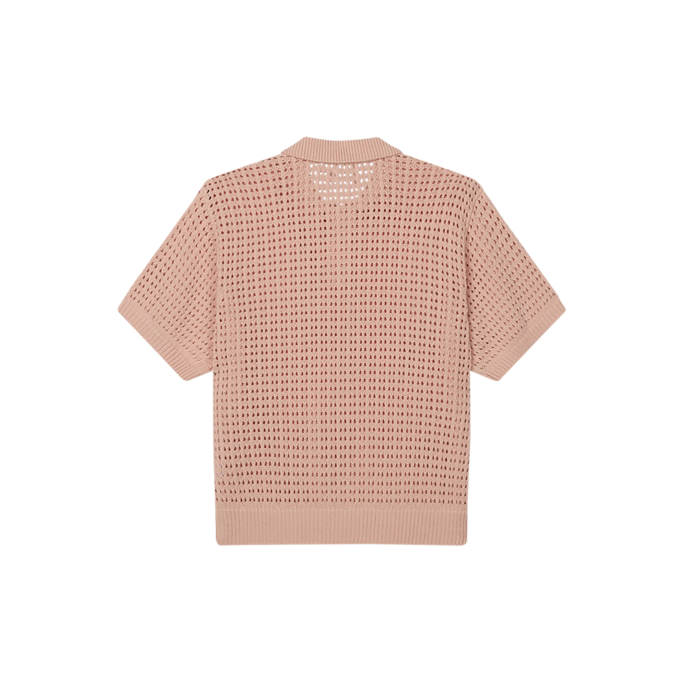 Obey Kody polo sweater - Pale Pink